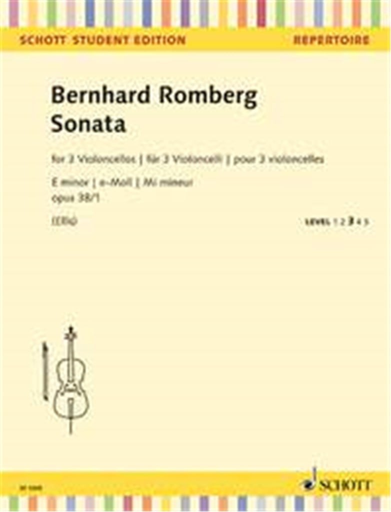 Sonata E minor op. 38-1